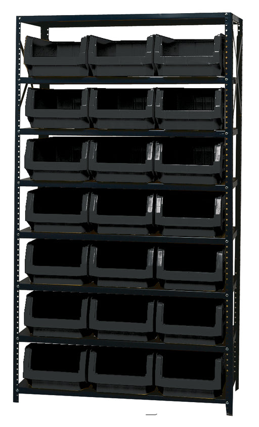 Quantum MSU-532BK | Magnum Bin Steel Shelving