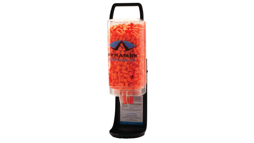 Pyramex PD500, Earplug Dispenser, Disposable, Uncorded, Orange (Tapered) Color, NRR 32dB Decibel Rating