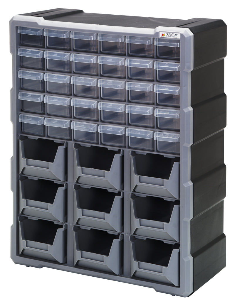 Quantum PDC-930BK | Plastic Drawer Cabinet