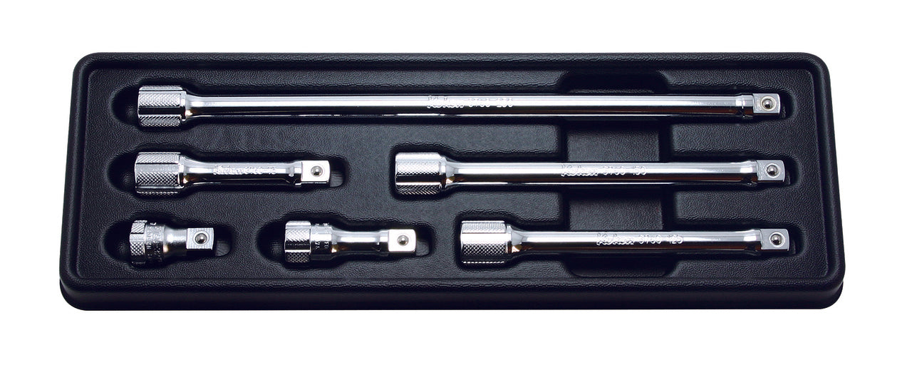 Ko-Ken PK3760/6, 3/8 Sq. Dr. Extension Bar set  32-250mm ABS Tray   6 pieces