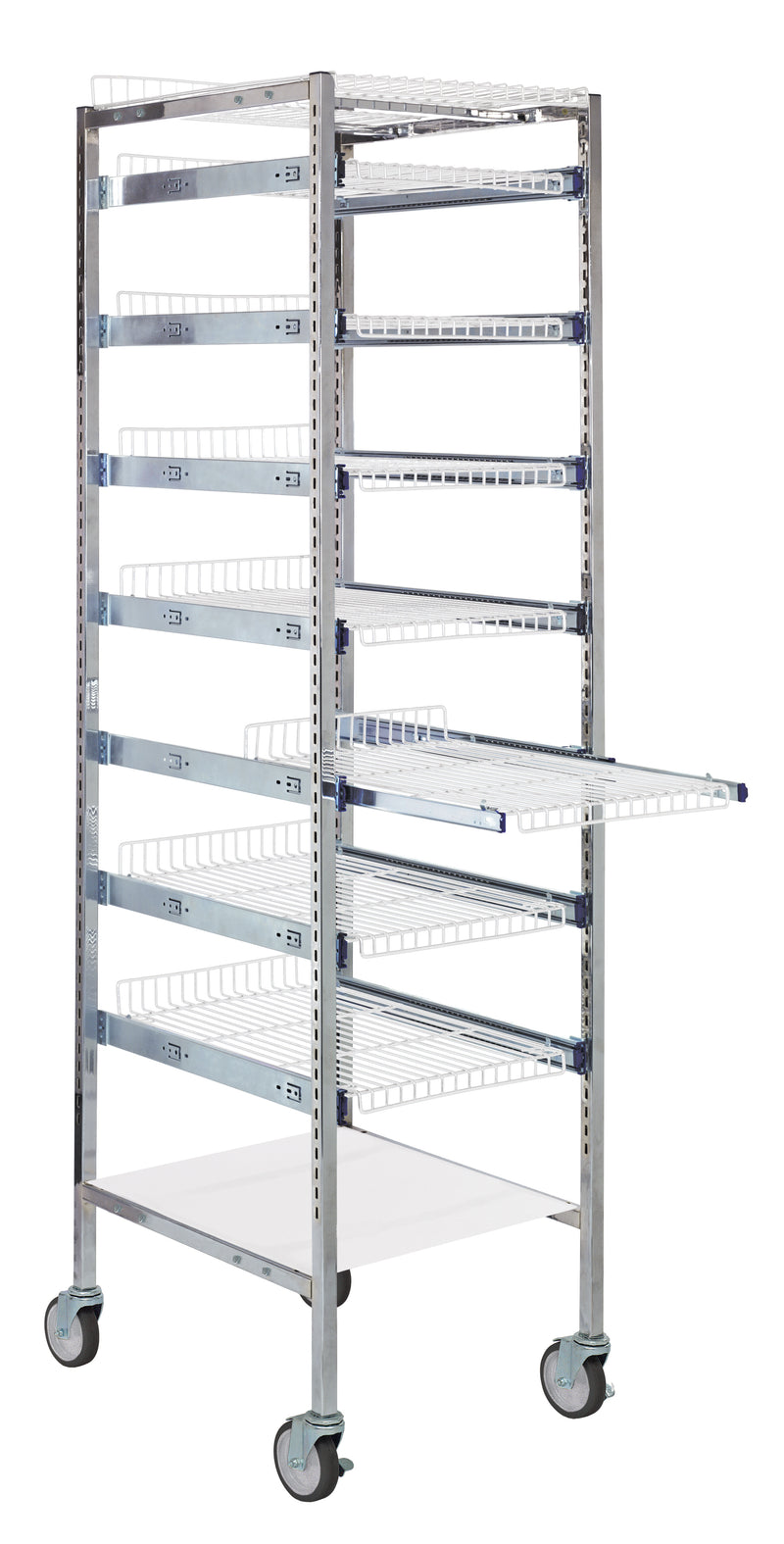 Quantum PS-S2475-7SWT | Partition Store Starter Unit with wire shelves