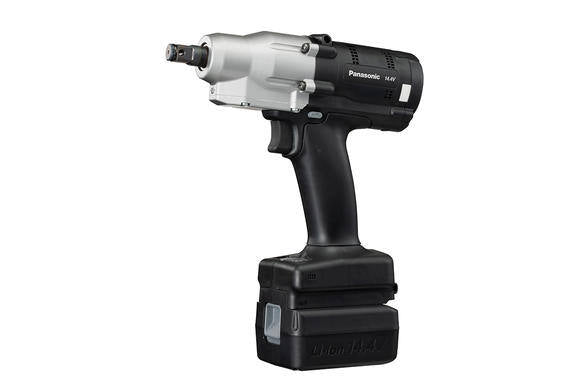 Panasonic EYFMH2XC, AccuPulse 4.0 14.4V Pistol Wrench, Cordless, Mechanical Pulse, Transducerized, Programmable