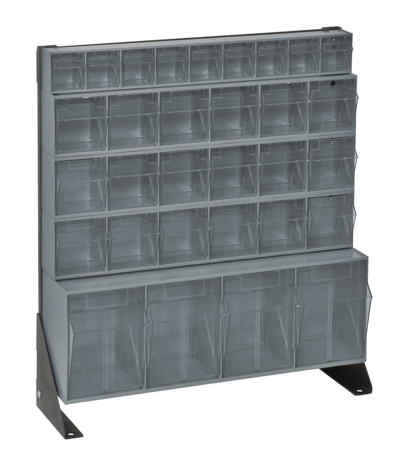 Quantum QFS124-31GY | Tip Out Bin Floor Stand Unit