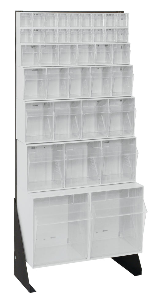 Quantum QFS148-38WT | Tip Out Bin Floor Stand