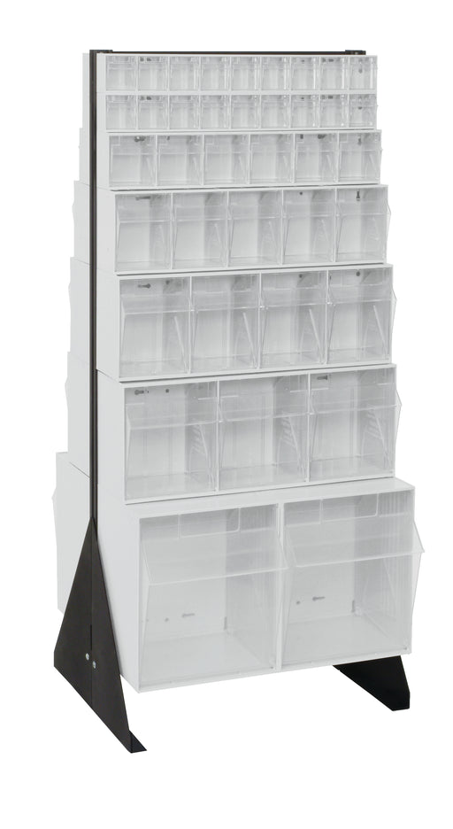 Quantum QFS248-76WT | Tip Out Bin Floor Stand