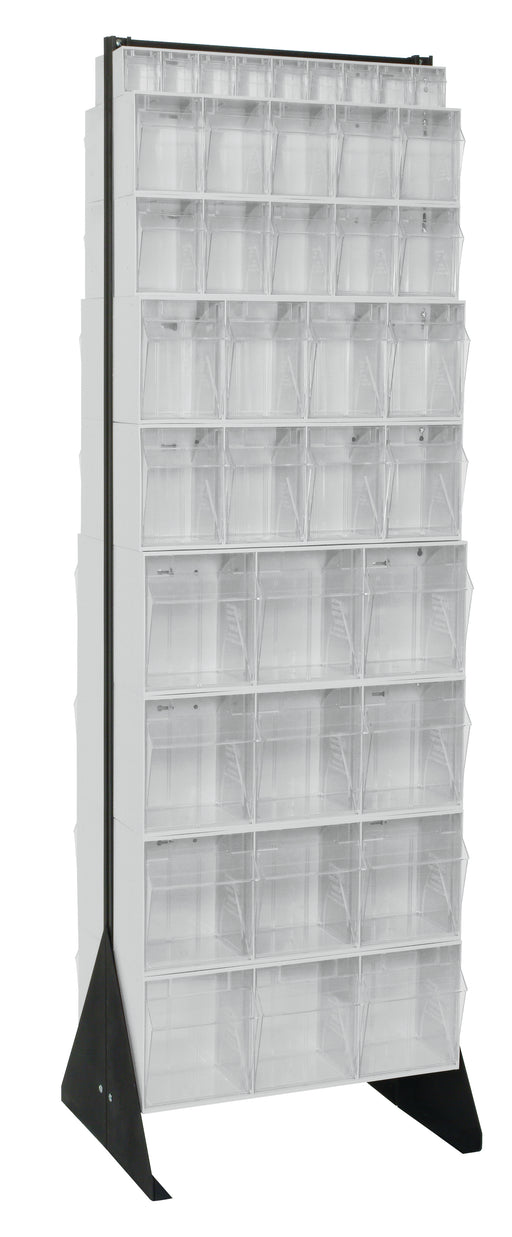 Quantum QFS270-72WT | Tip Out Bin Floor Stand