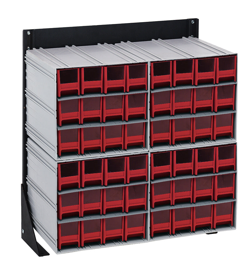 Quantum QIC-124-122RD | Interlocking Storage Cabinets Floor Stand