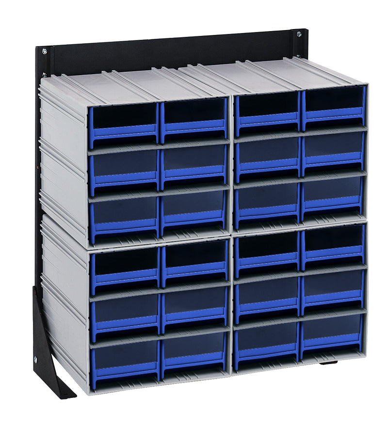 Quantum QIC-124-64BL | Interlocking Storage Cabinets Floor Stand