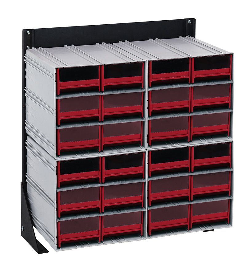 Quantum QIC-124-64RD | Interlocking Storage Cabinets Floor Stand