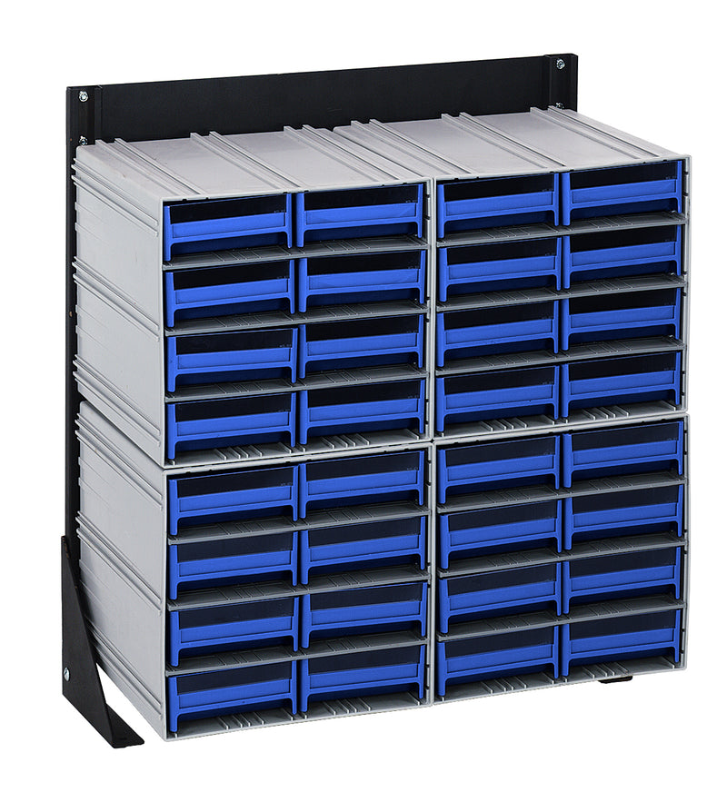 Quantum QIC-124-83BL | Interlocking Storage Cabinets Floor Stand