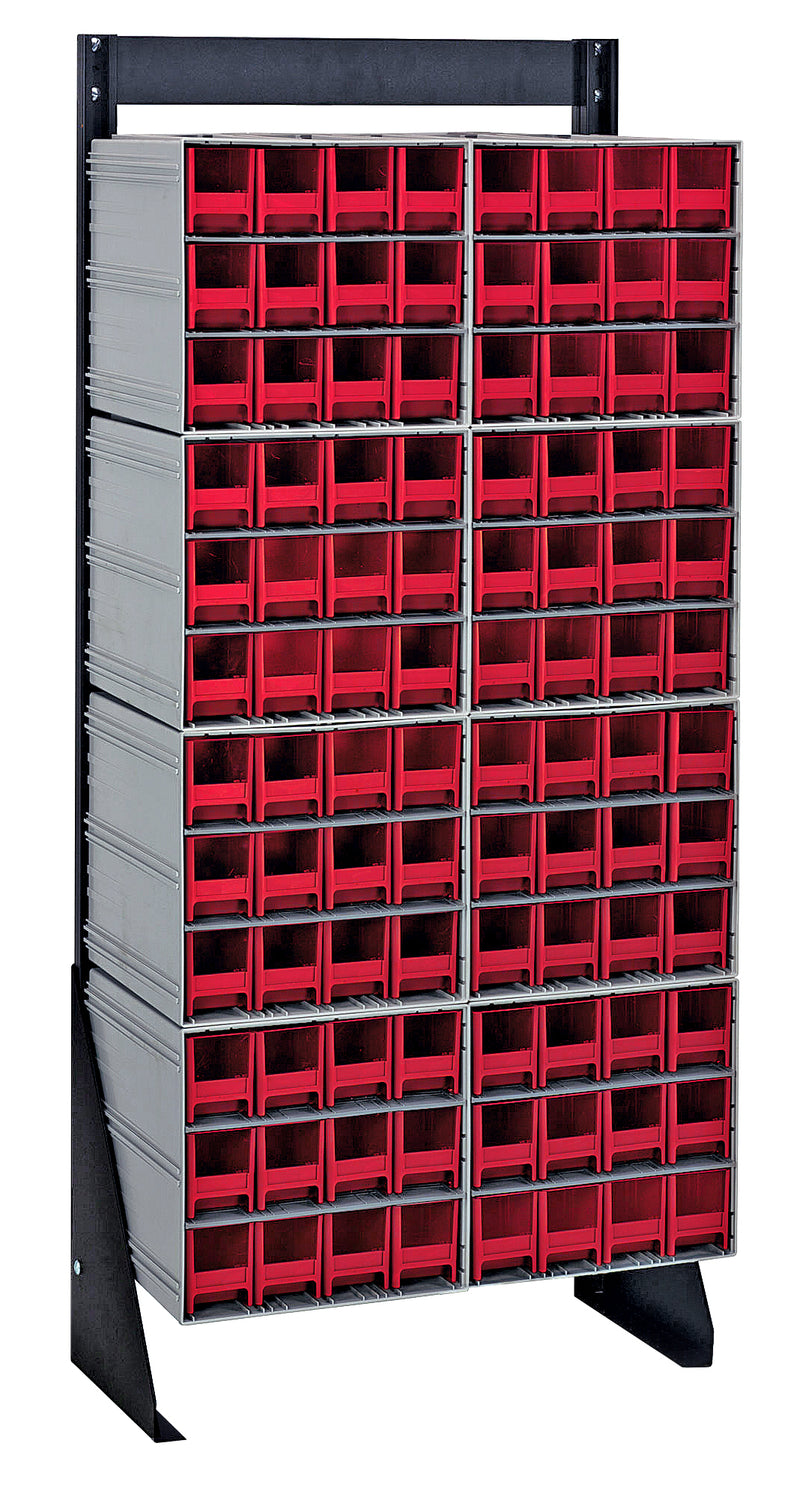 Quantum QIC-148-122RD | Interlocking Storage Cabinets Floor Stand