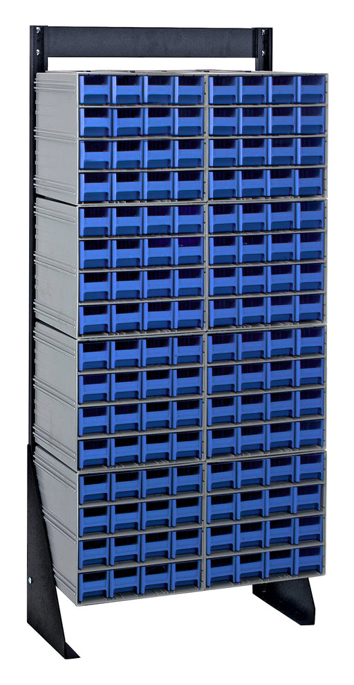 Quantum QIC-148-161BL | Interlocking Storage Cabinets Floor Stand
