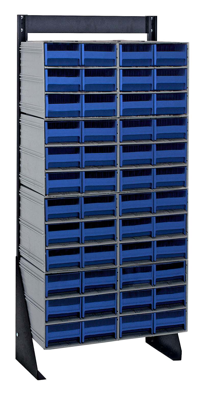 Quantum QIC-148-64BL | Interlocking Storage Cabinets Floor Stand