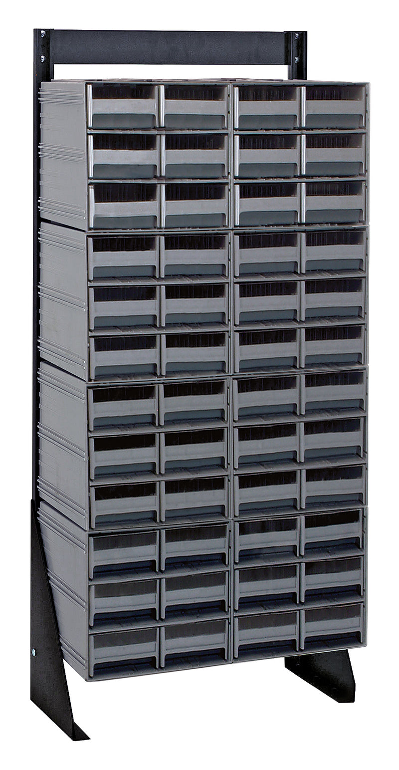 Quantum QIC-148-64GY | Interlocking Storage Cabinets Floor Stand