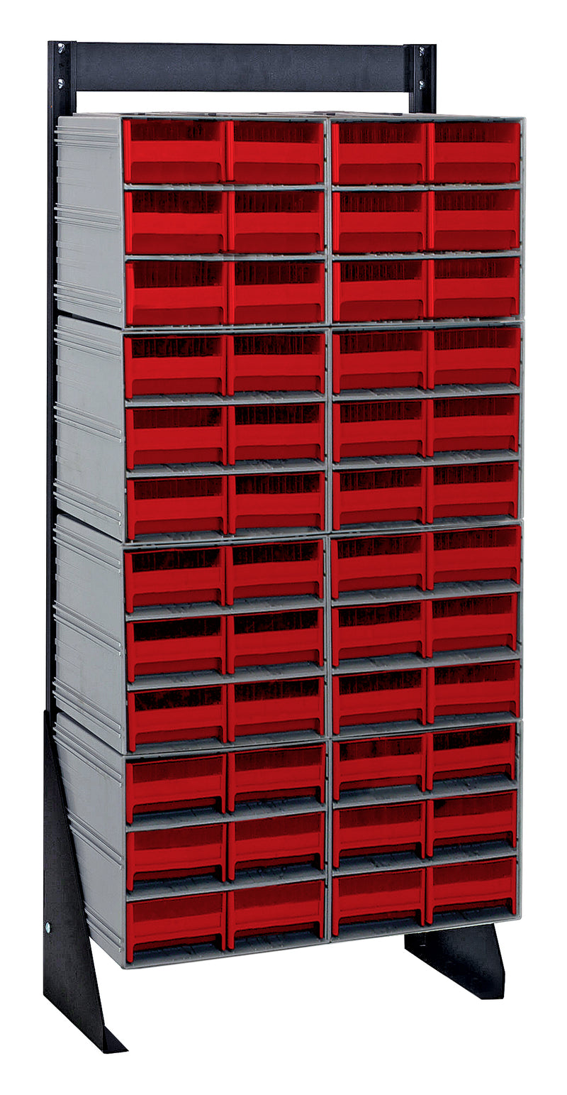 Quantum QIC-148-64RD | Interlocking Storage Cabinets Floor Stand