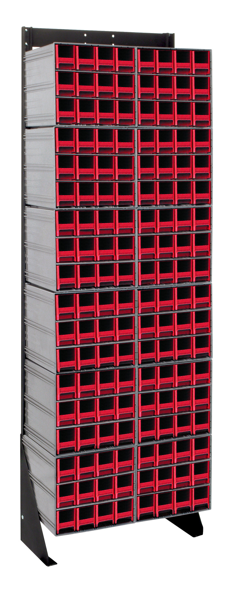 Quantum QIC-170-122RD | Interlocking Storage Cabinets Floor Stand