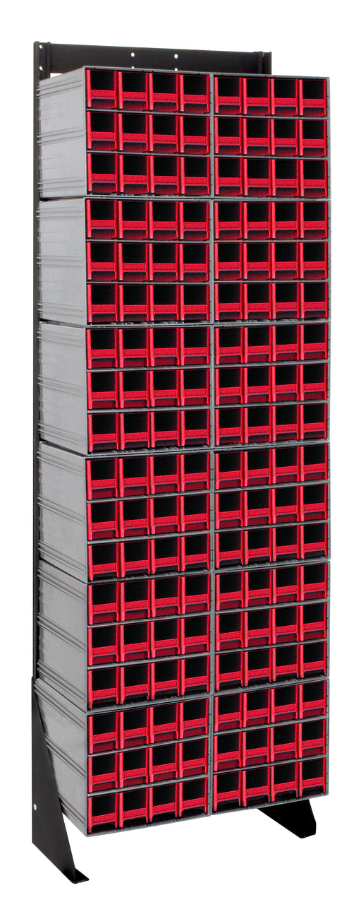 Quantum QIC-170-122RD | Interlocking Storage Cabinets Floor Stand