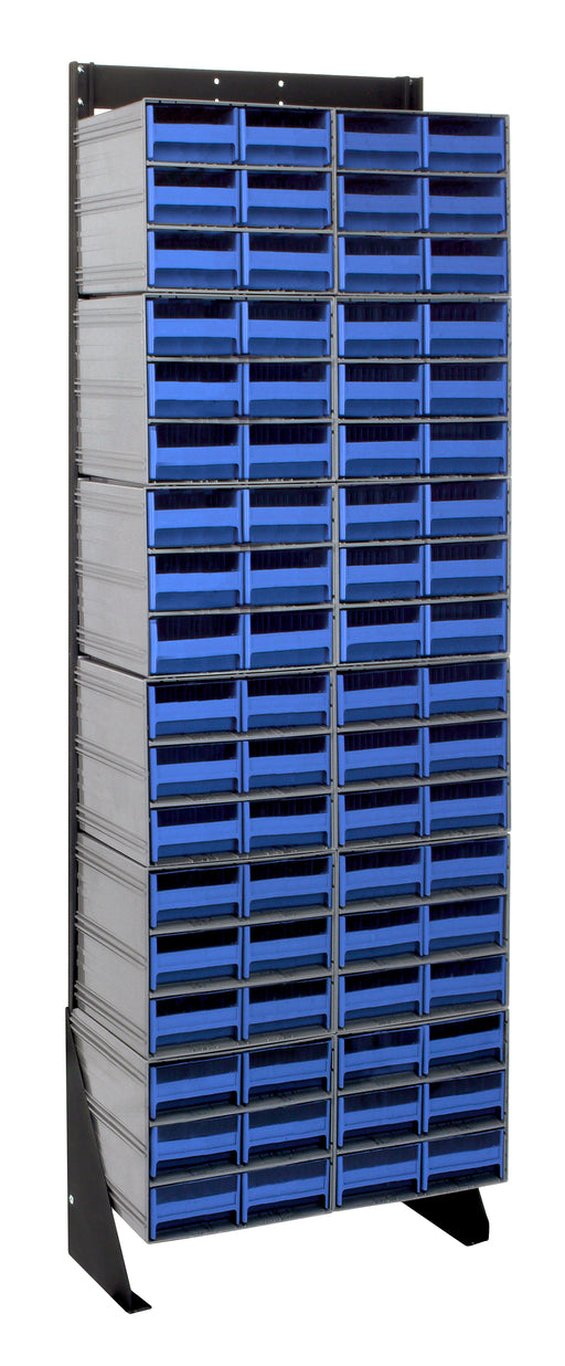 Quantum QIC-170-64BL | Interlocking Storage Cabinets Floor Stand