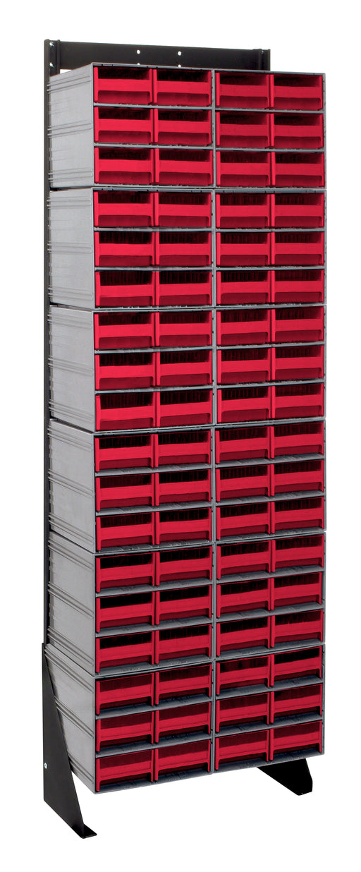 Quantum QIC-170-64RD | Interlocking Storage Cabinets Floor Stand