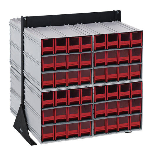 Quantum QIC-224-122RD | Interlocking Storage Cabinets Floor Stand