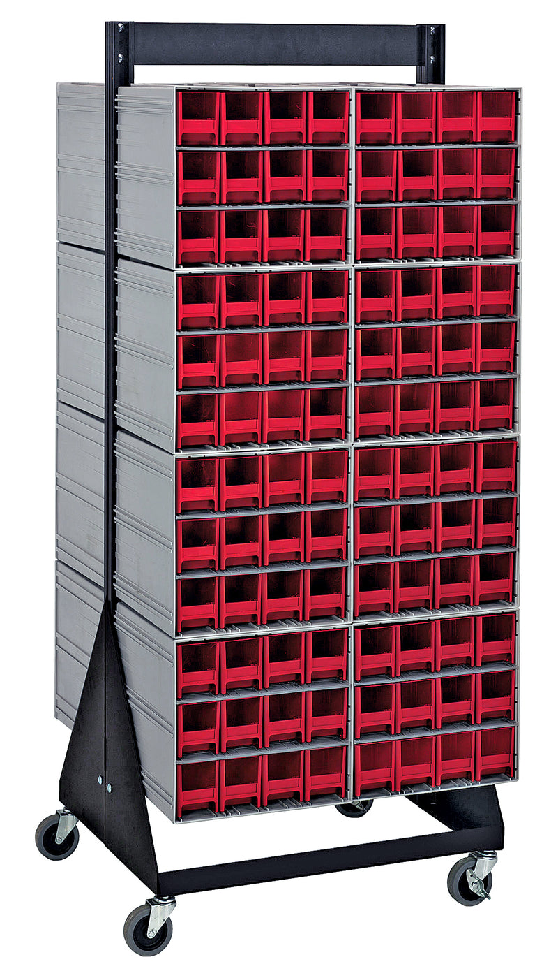 Quantum QIC-248-122RD | Interlocking Storage Cabinets Floor Stand