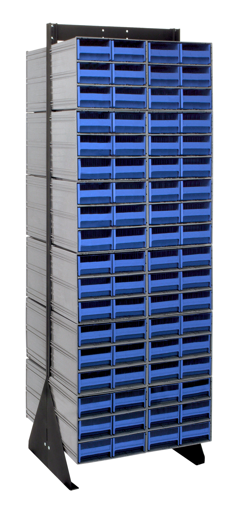 Quantum QIC-270-64BL | Interlocking Storage Cabinets Floor Stand