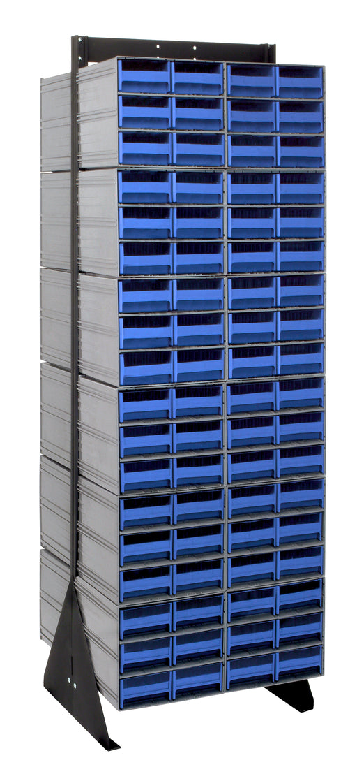 Quantum QIC-270-64BL | Interlocking Storage Cabinets Floor Stand