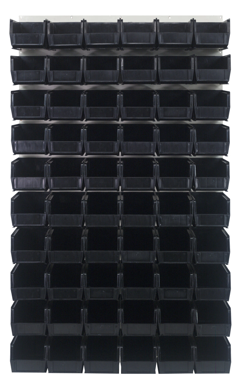 Quantum QLP-3661HC-230-60BK | Louvered Panel