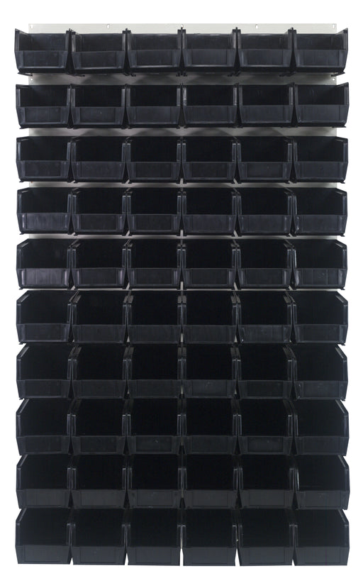 Quantum QLP-3661HC-230-60BK | Louvered Panel