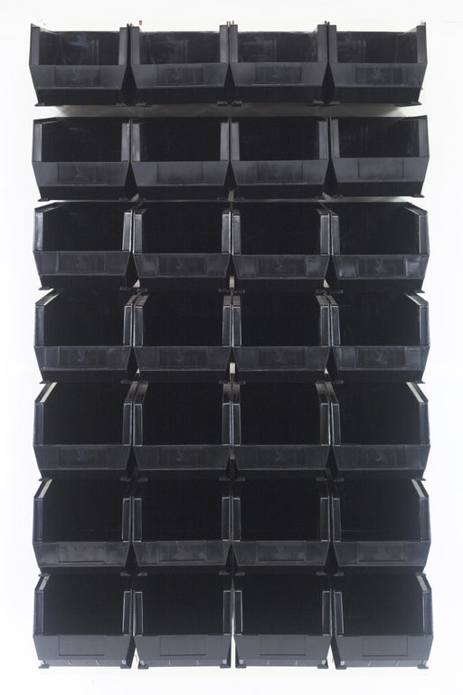 Quantum QLP-3661HC-240-28BK | Louvered Panel