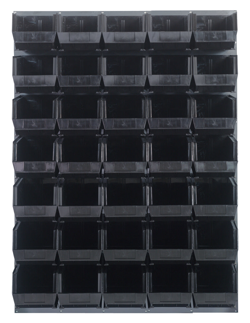 Quantum QLP-4861-240-35BK | Louvered Panel