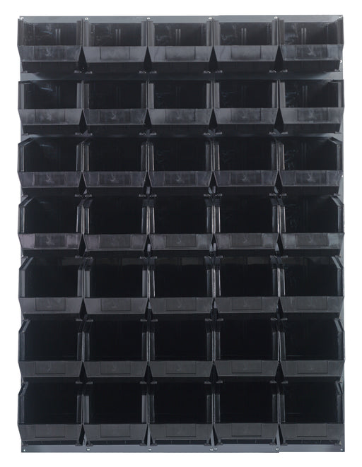 Quantum QLP-4861-240-35BK | Louvered Panel