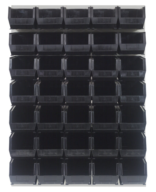 Quantum QLP-4861HC-240-35BK | Louvered Panel