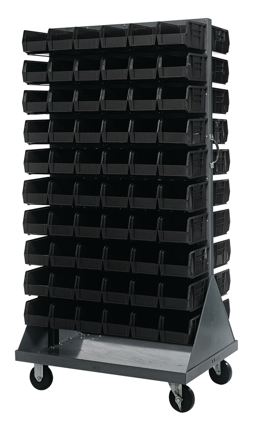 Quantum QMD-36H-230BK | Louvered Rack