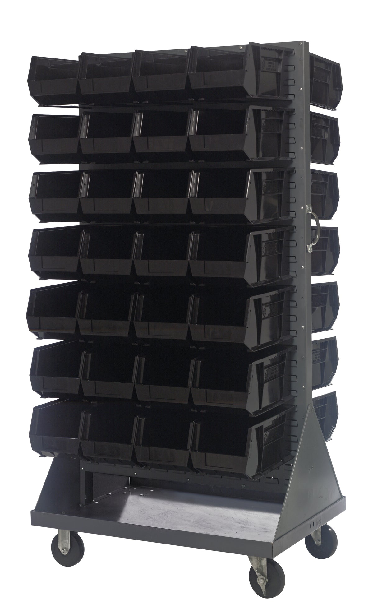 Quantum QMD-36H-240BK | Louvered Rack — Integrated Manufacturing & Supply