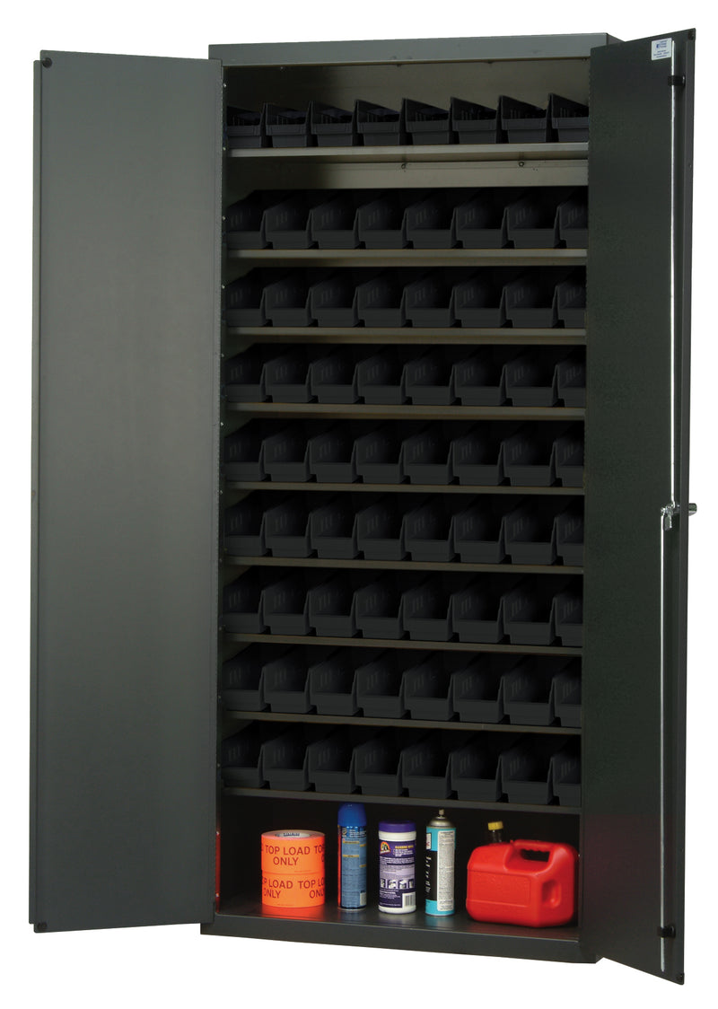 Quantum QPR-101BK | Heavy-Duty 36" Bin Cabinet