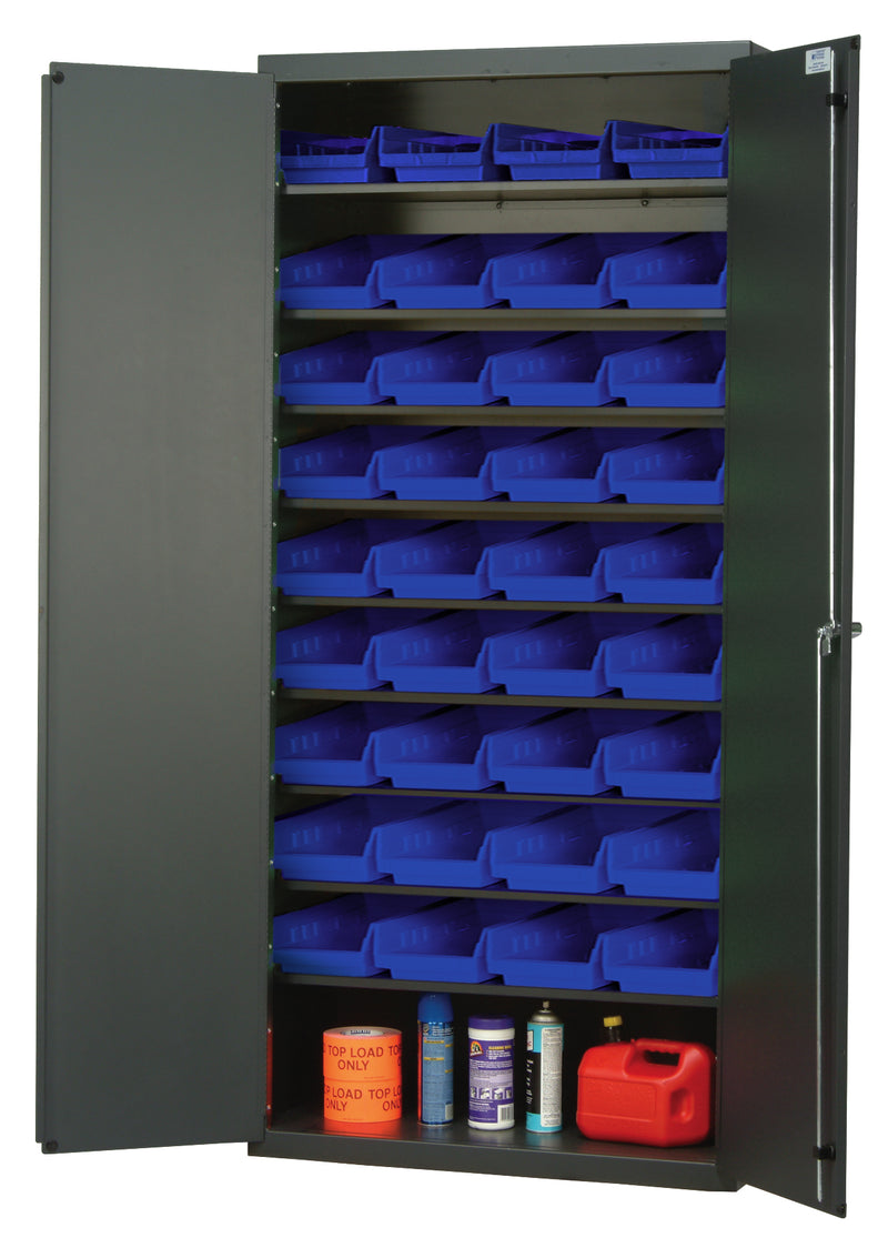 Quantum QPR-107BL | Heavy-Duty 36" Bin Cabinet