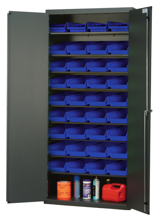 Quantum QPR-107BL | Heavy-Duty 36" Bin Cabinet