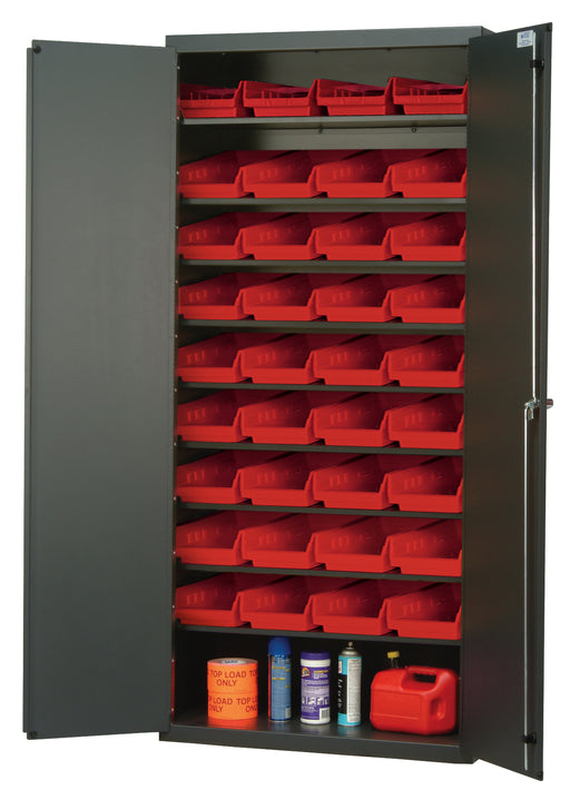 Quantum QPR-BG-107RD | Heavy-Duty 36" Bin Cabinet