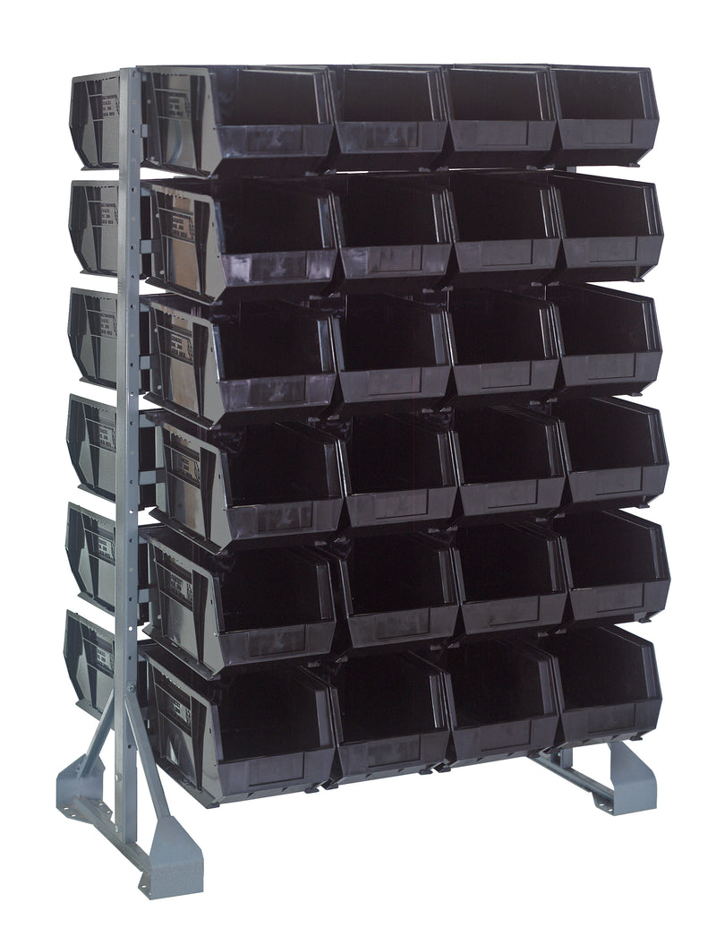 Quantum QRU-12D-240-48BK | Rail Rack
