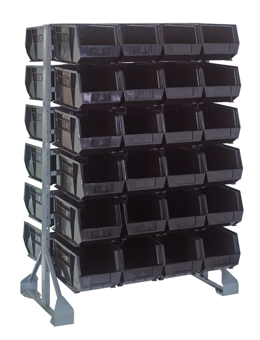 Quantum QRU-12D-240-48BK | Rail Rack