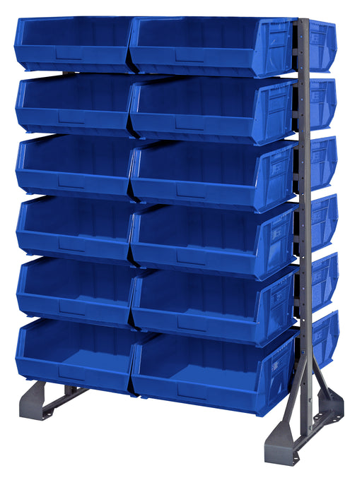Quantum QRU-12D-250-24BL | Rail Rack