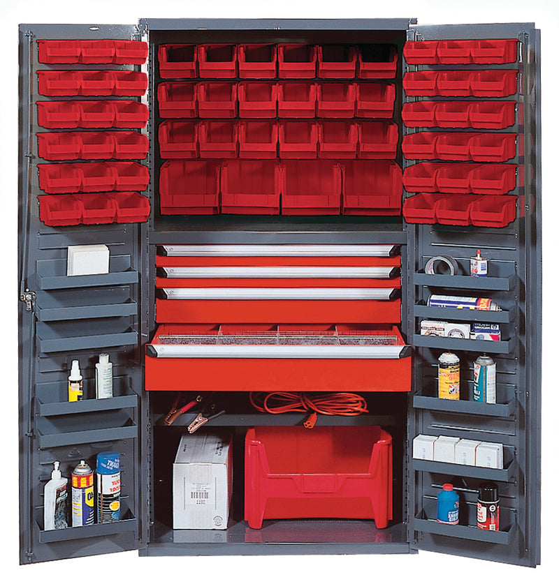 Quantum QSC-3672-4DRD | Heavy-Duty 36" Bin Cabinet