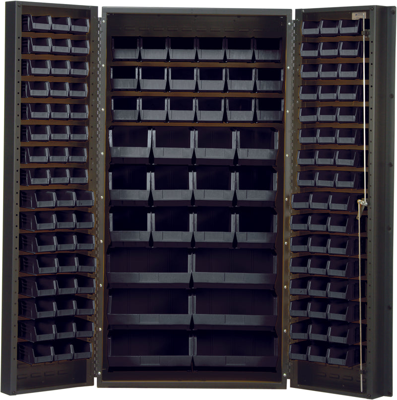 Quantum QSC-36-68BK | Heavy-Duty 36" Bin Cabinet
