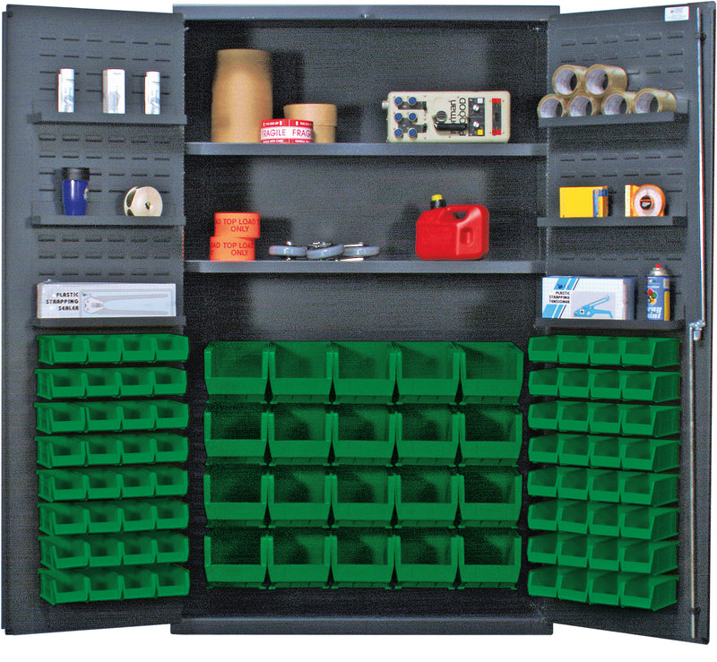 Quantum QSC-4804GN | Heavy-Duty 48" Bin Cabinet