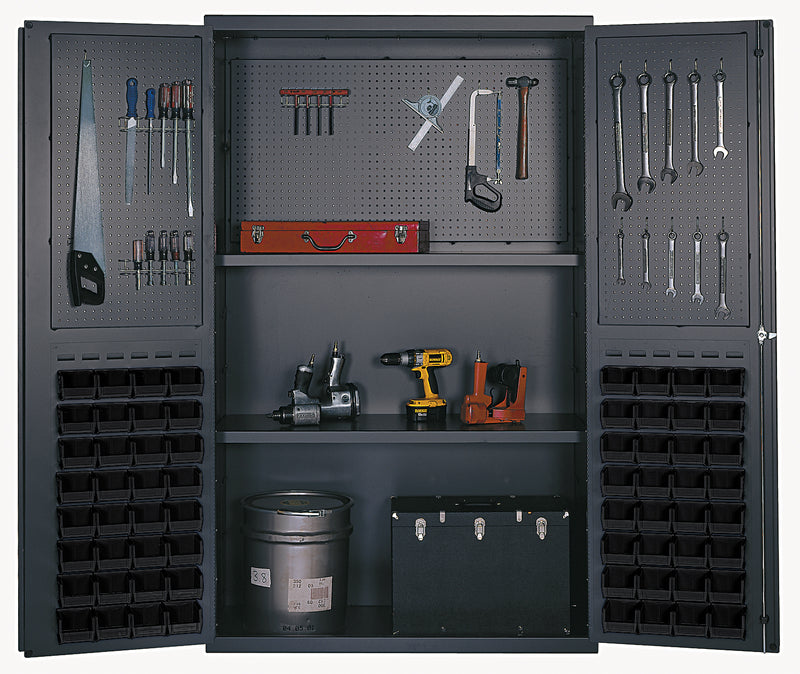Quantum QSC-4805BK | Heavy-Duty 48" Bin Cabinet