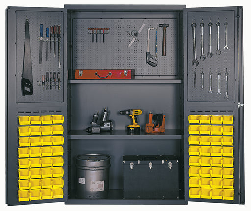 Quantum QSC-4805YL | Heavy-Duty 48" Bin Cabinet