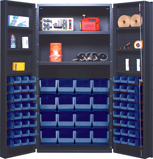 Quantum QSC-32-2S-6DSBL | Heavy-Duty 36" Bin Cabinet