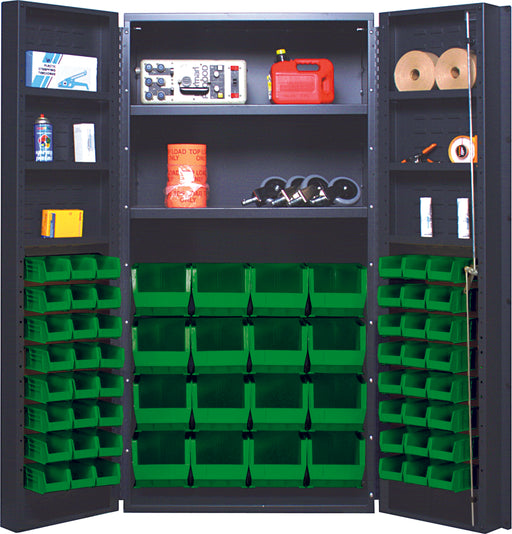 Quantum QSC-64-2S-6DSGN | Heavy-Duty 36" Bin Cabinet