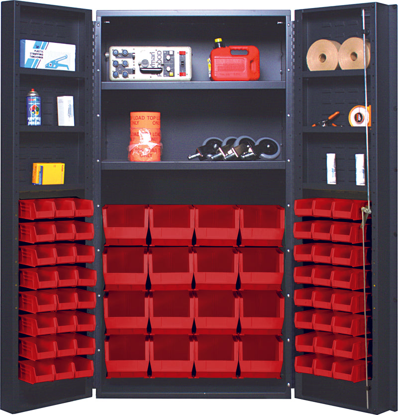 Quantum QSC-64-2S-6DSRD | Heavy-Duty 36" Bin Cabinet